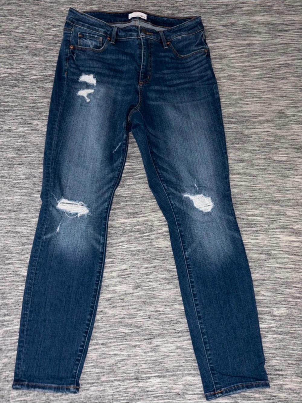LOFT Curvy Skinny Jeans